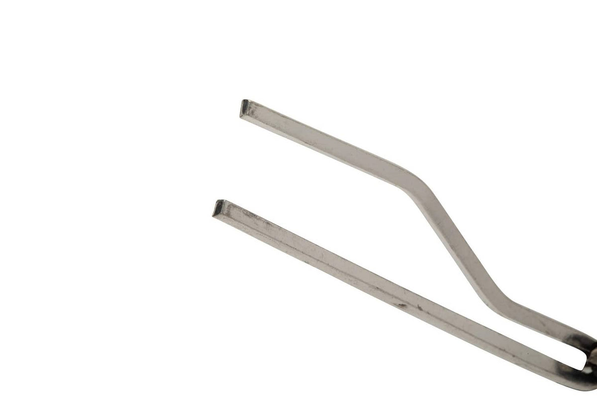 Replacement soldering gun tips, angled view of metal prong ends