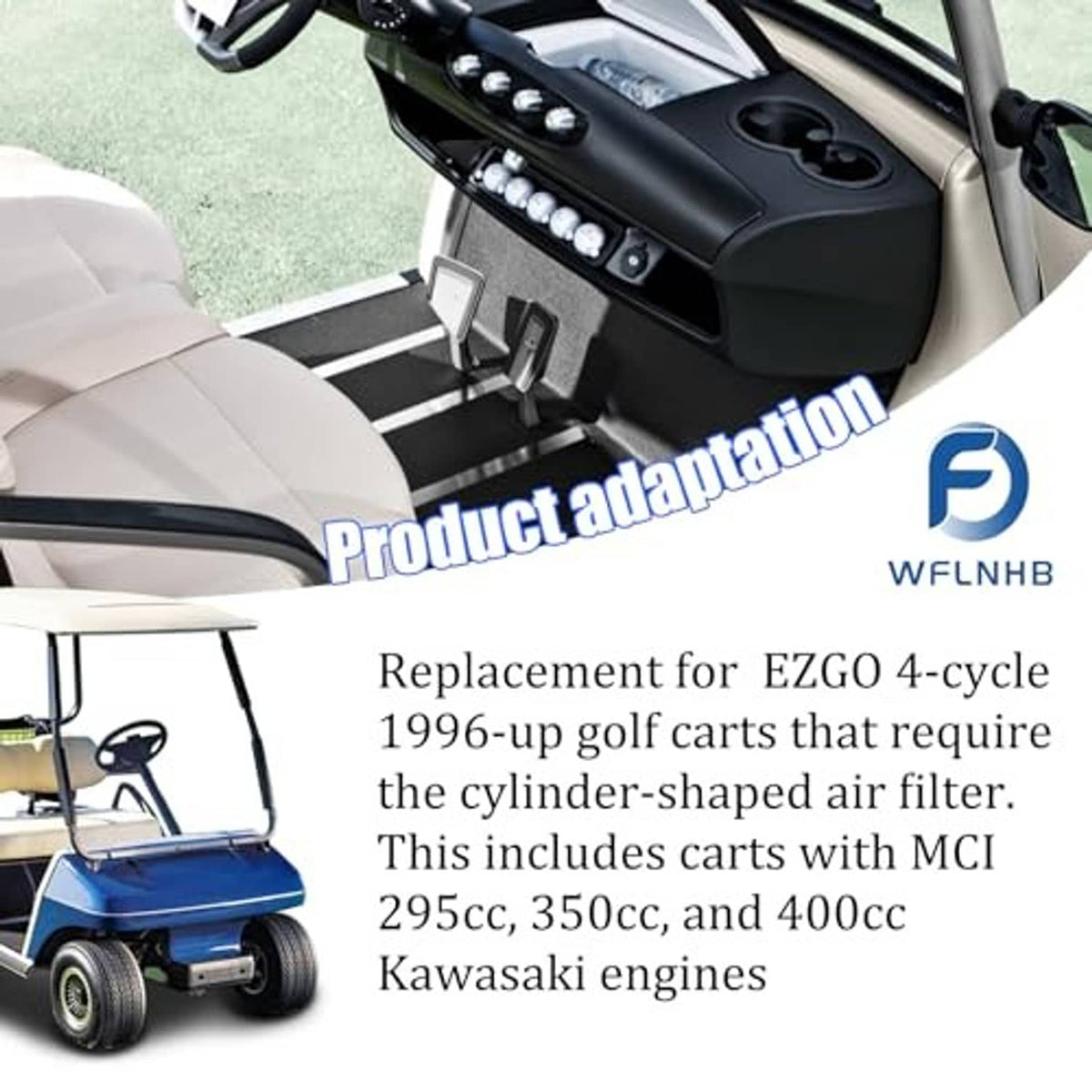 Ignition CDI and coil installation on a golf cart dashboard area