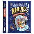 Kids science encyclopedia book with dark blue cover and large “100000 Whys” title