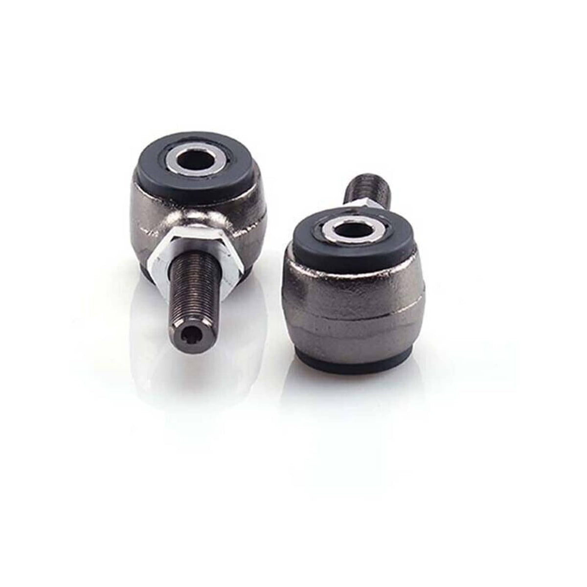 Rear upper camber control arm with rubber bushings and threaded adjuster