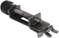 Black Floyd Rose intonation tool adjuster with threaded rod and clamping arms