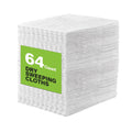 White dry sweeping cloth pads, 64-count stack package