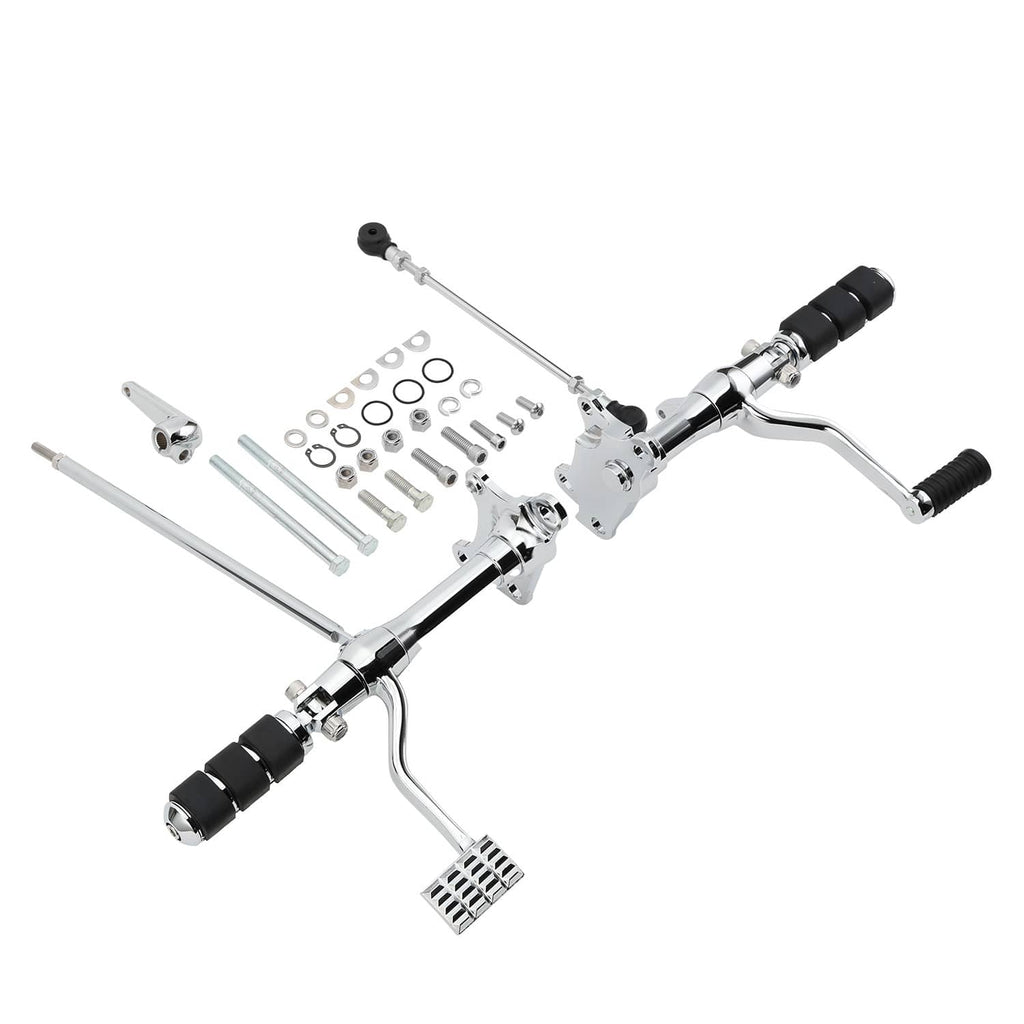 RivetOak Complete Forward Control Pegs Levers & Linkage For Sportster 883 1200 1991-2003