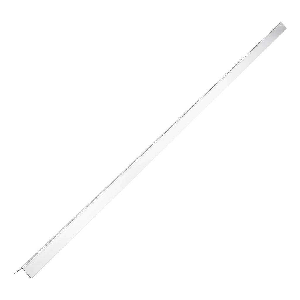 Stainless steel wall corner protector strip with smooth straight edges