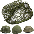 Olive green nylon mesh helmet cover with elastic rim, net weave camouflage style