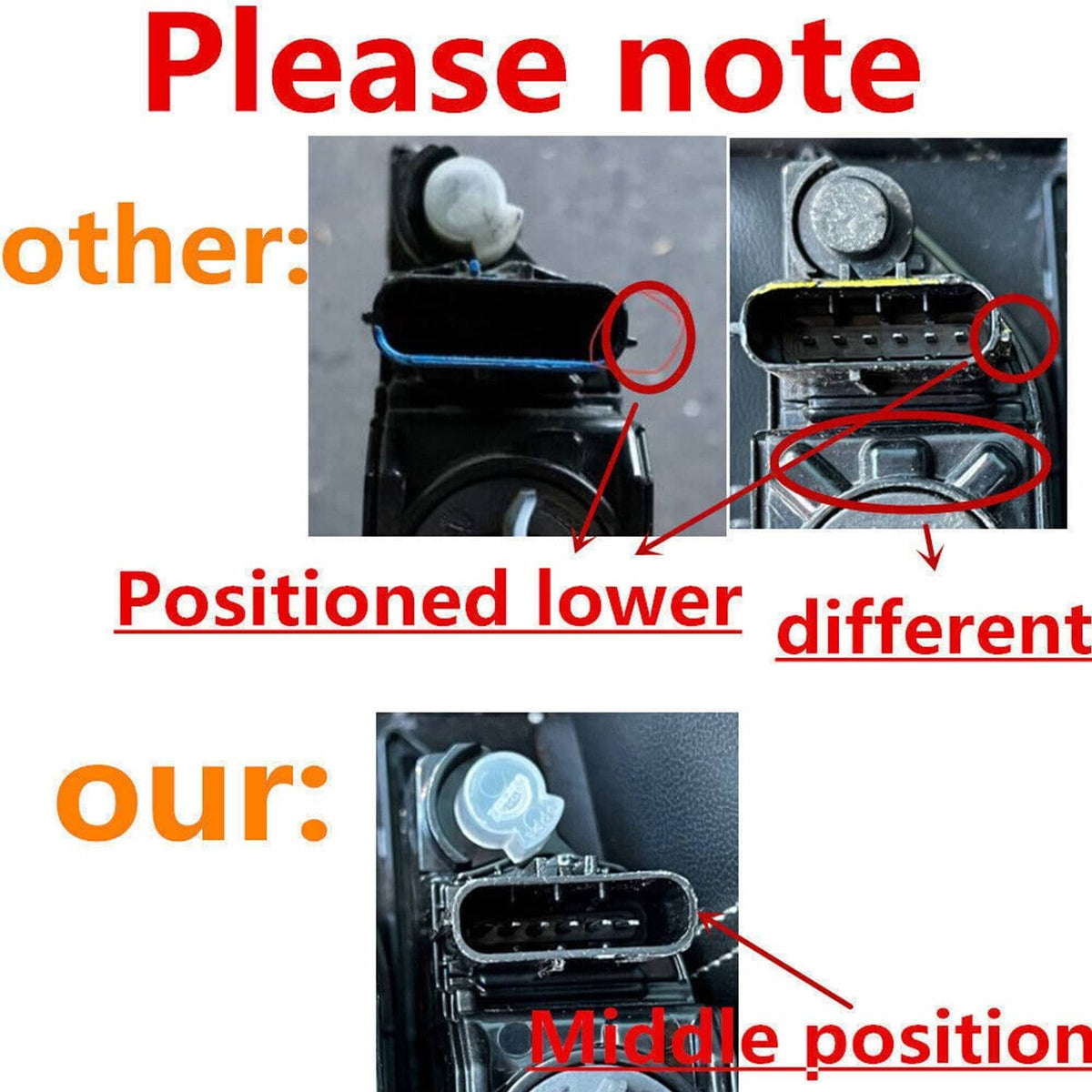 Tail light wiring connector and bulb socket for lower brake lamp position