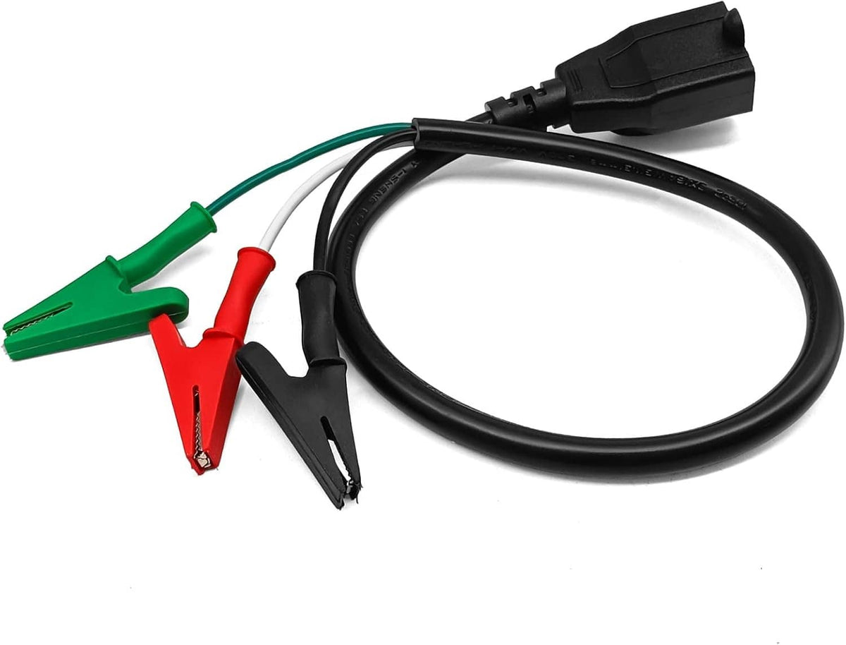 HVAC circuit breaker finder accessory kit with black cable and red/green/black clips