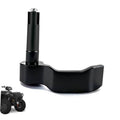 Black thumb throttle control lever with curved base