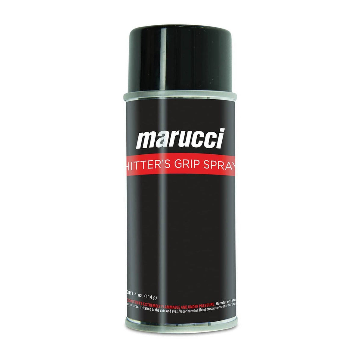 Marucci Hitter's Grip Spray aerosol can with black cap and label