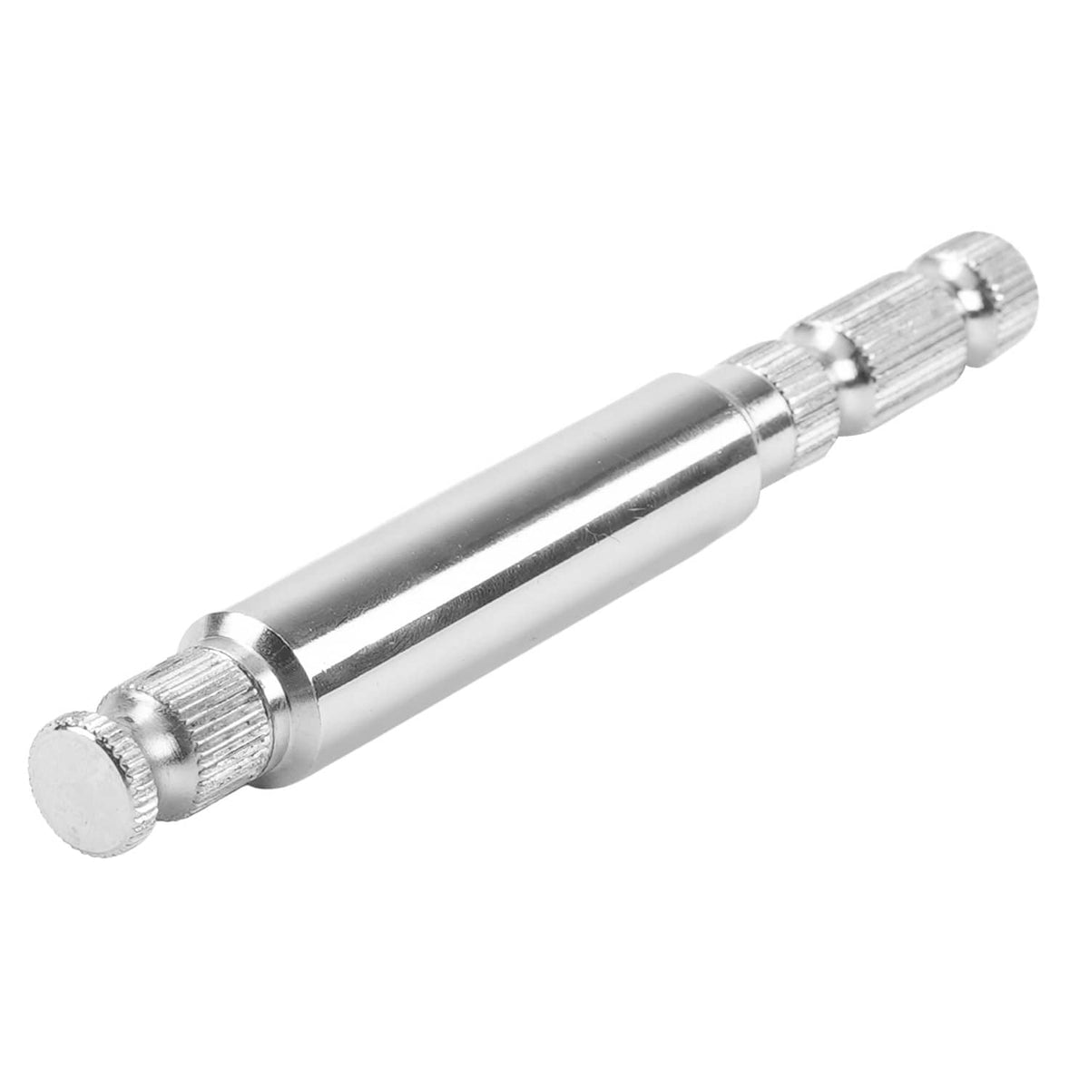 Chrome shifter shaft with smooth center and threaded coupler ends