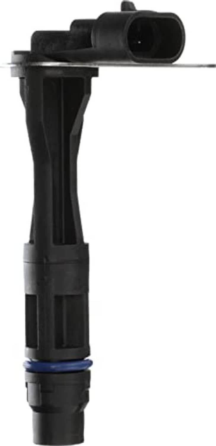 Black camshaft position sensor with side connector and mounting tab