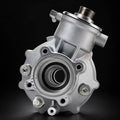 Rear differential assembly with front bearing housing and mounting bolt points