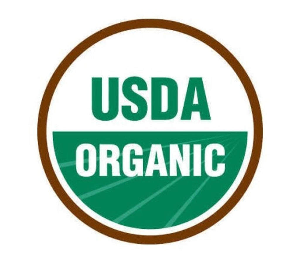 USDA Organic badge for decaf ground coffee