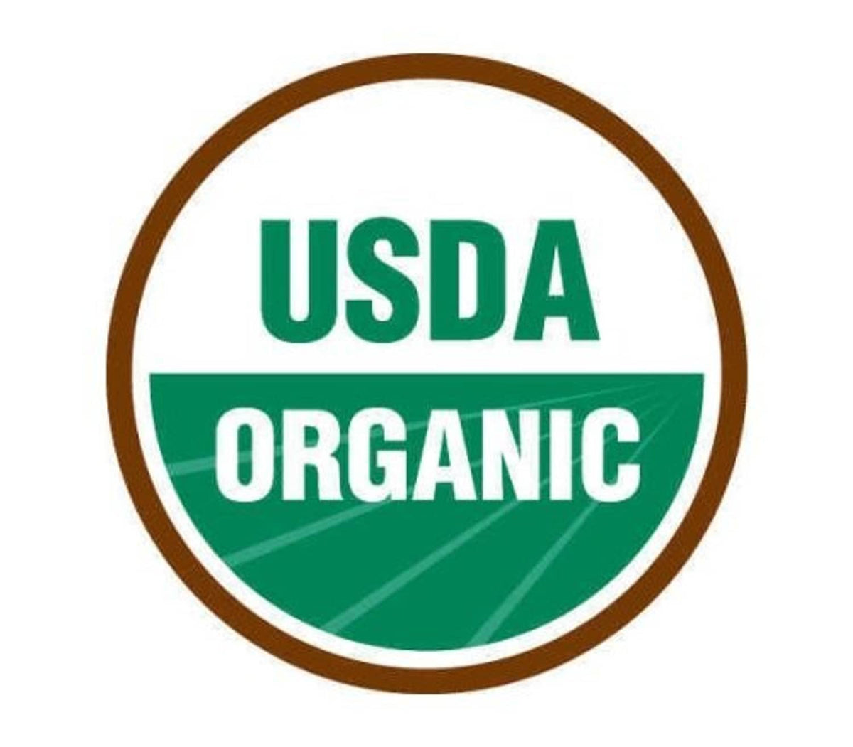 USDA Organic badge for decaf ground coffee