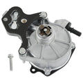 Brake vacuum pump assembly with metal housing and black mounting bracket