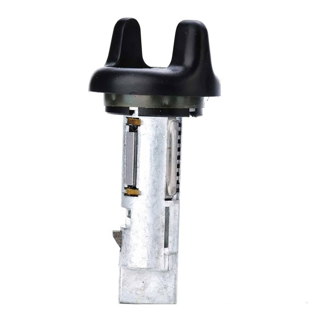 Ignition switch cylinder with black cap and metal body