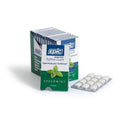Spearmint xylitol sugar-free chewing gum pack with 12 pieces in tray