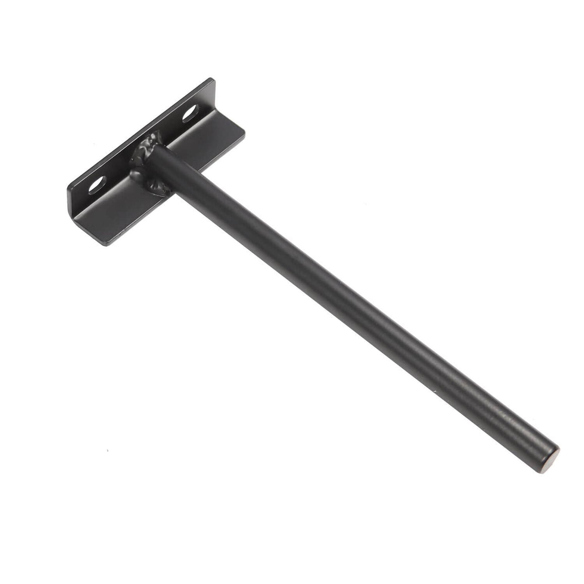 Black mounting bracket and straight support rod for duck head modification kit