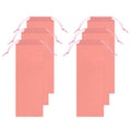 Pink umbrella wet sleeve bags, 6-pack, with drawstring ties