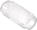 Transparent hard shell case cover for PSP, clear protective shell with cutouts