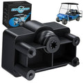 Golf cart throttle potentiometer accelerator, black housing with connector posts and shaft