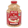 Orville Redenbacher's white corn popcorn kernels, 30 oz jar front