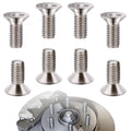 RivetOak 8 PCS Stainless Steel Brake Disc Rotor Screws, Fixing Screw