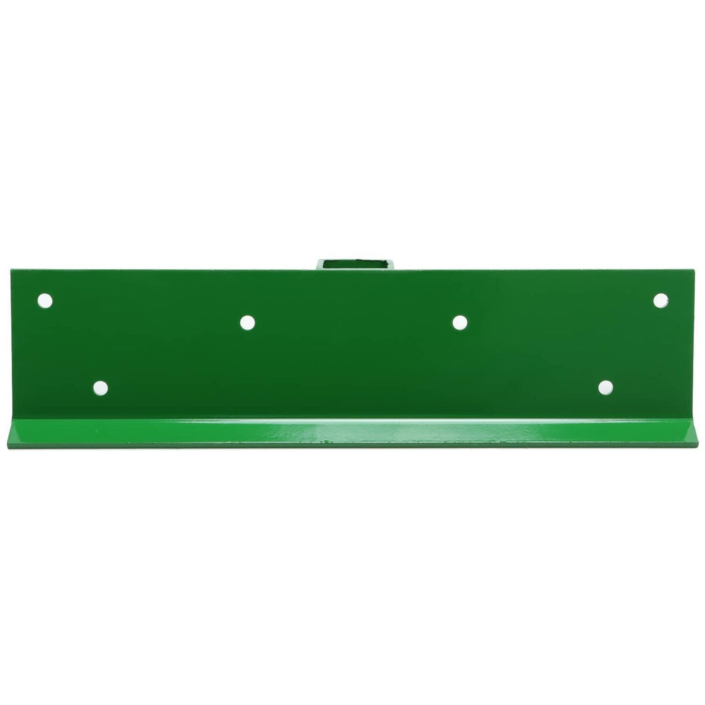 Green metal receiver d-ring grab hook bracket with multiple mounting holes