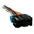Multi-color wiring harness with two black receiver connectors and blue plug, 10 ft