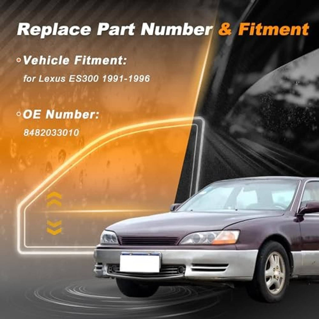 Window switch fitment graphic showing vehicle application for Lexus ES300