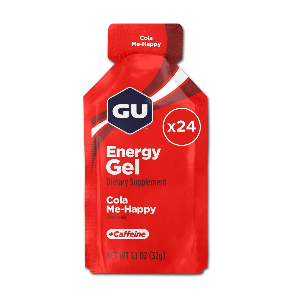 Energy gel pouch, red cola Me-Happy flavor, x24 pack; GU Energy Gel