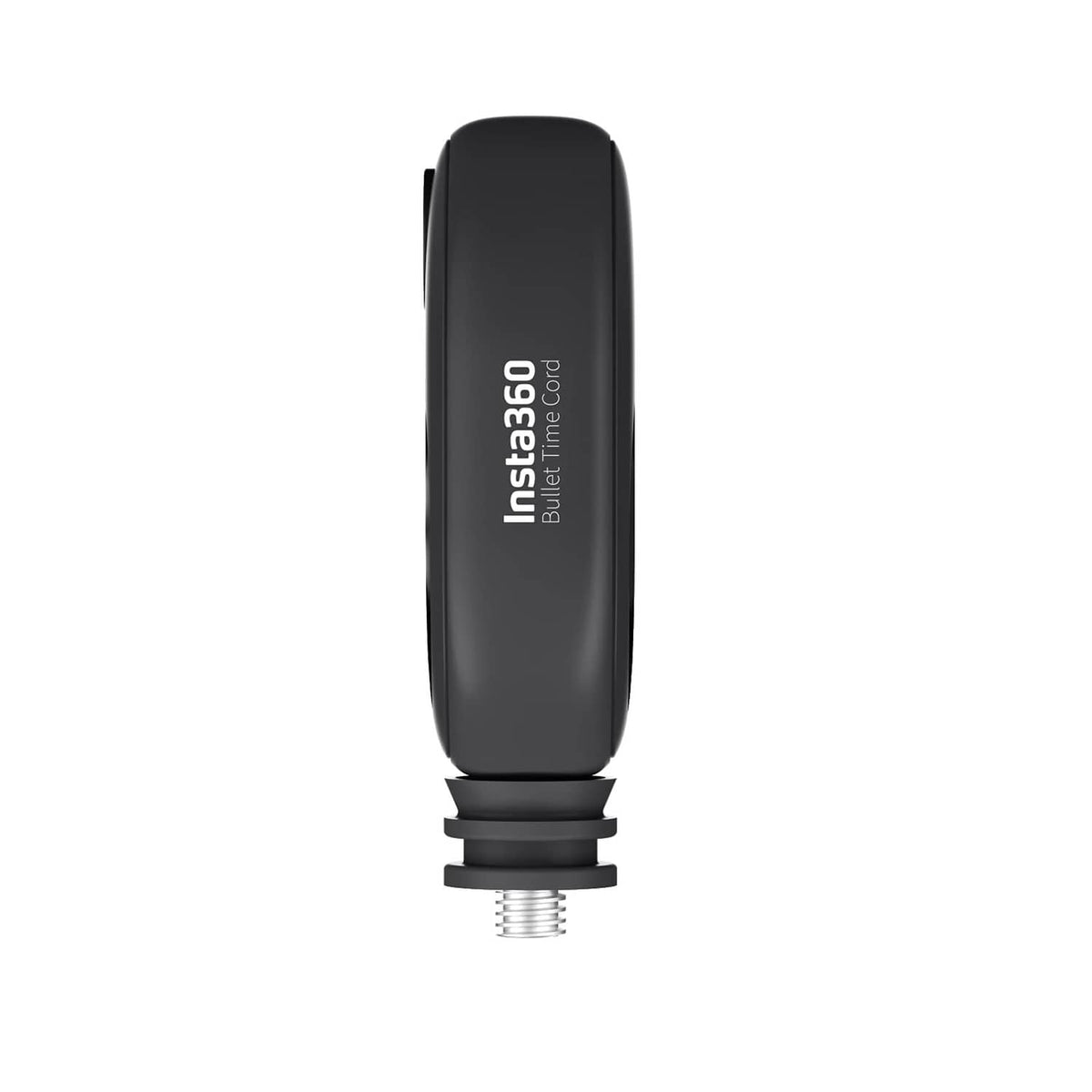 Insta360 Bullet Time cable adapter, side with printed Insta360 Bullet Time label
