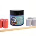 Washing machine suspension grease kit: 50 ml jar with black lid and label