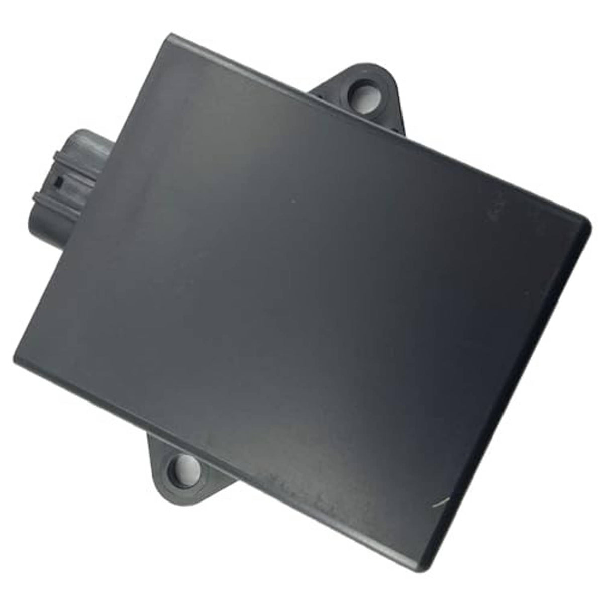 Ignition ignitor control module with side cable connector and mounting ears