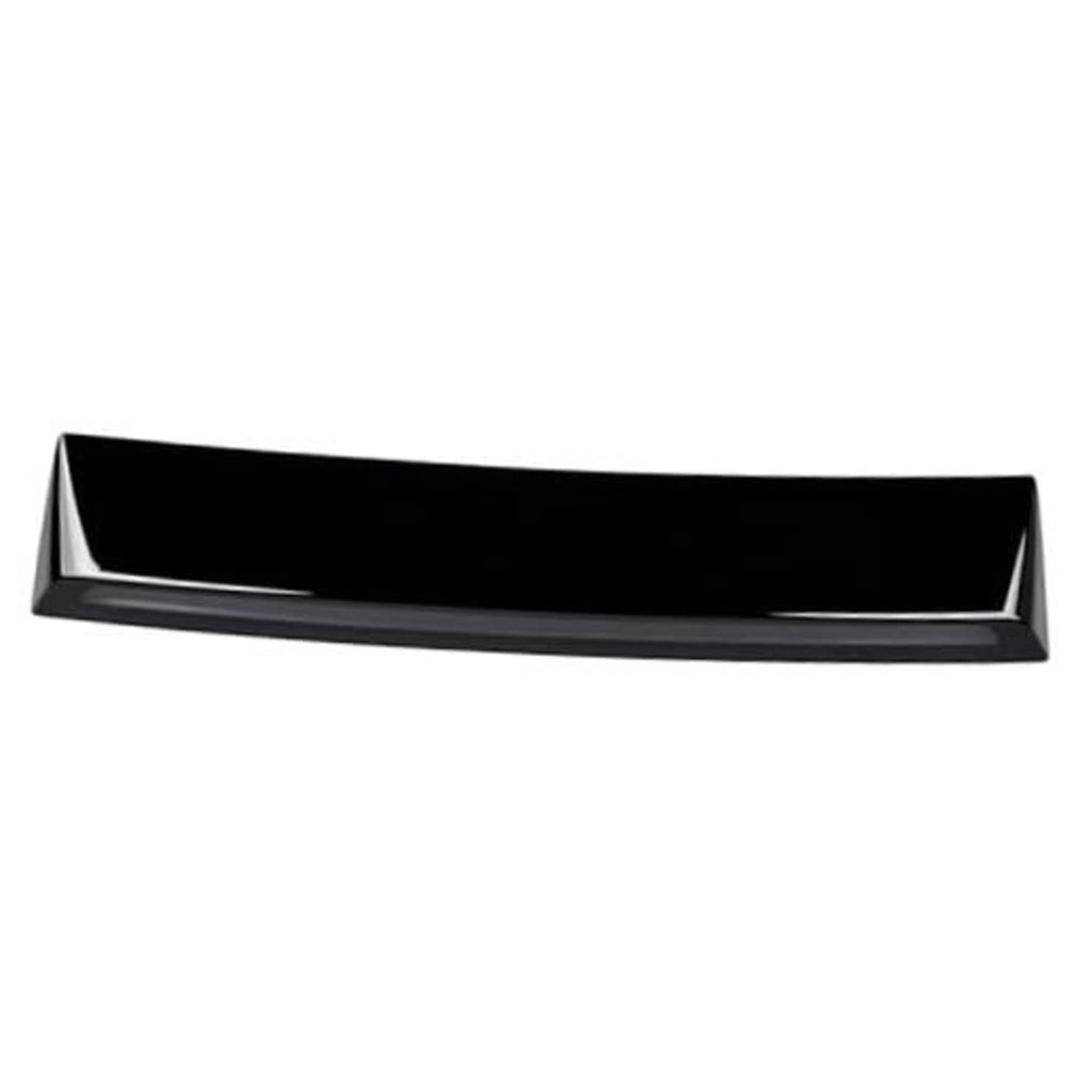 Third brake light assembly with black housing and clear lens strip