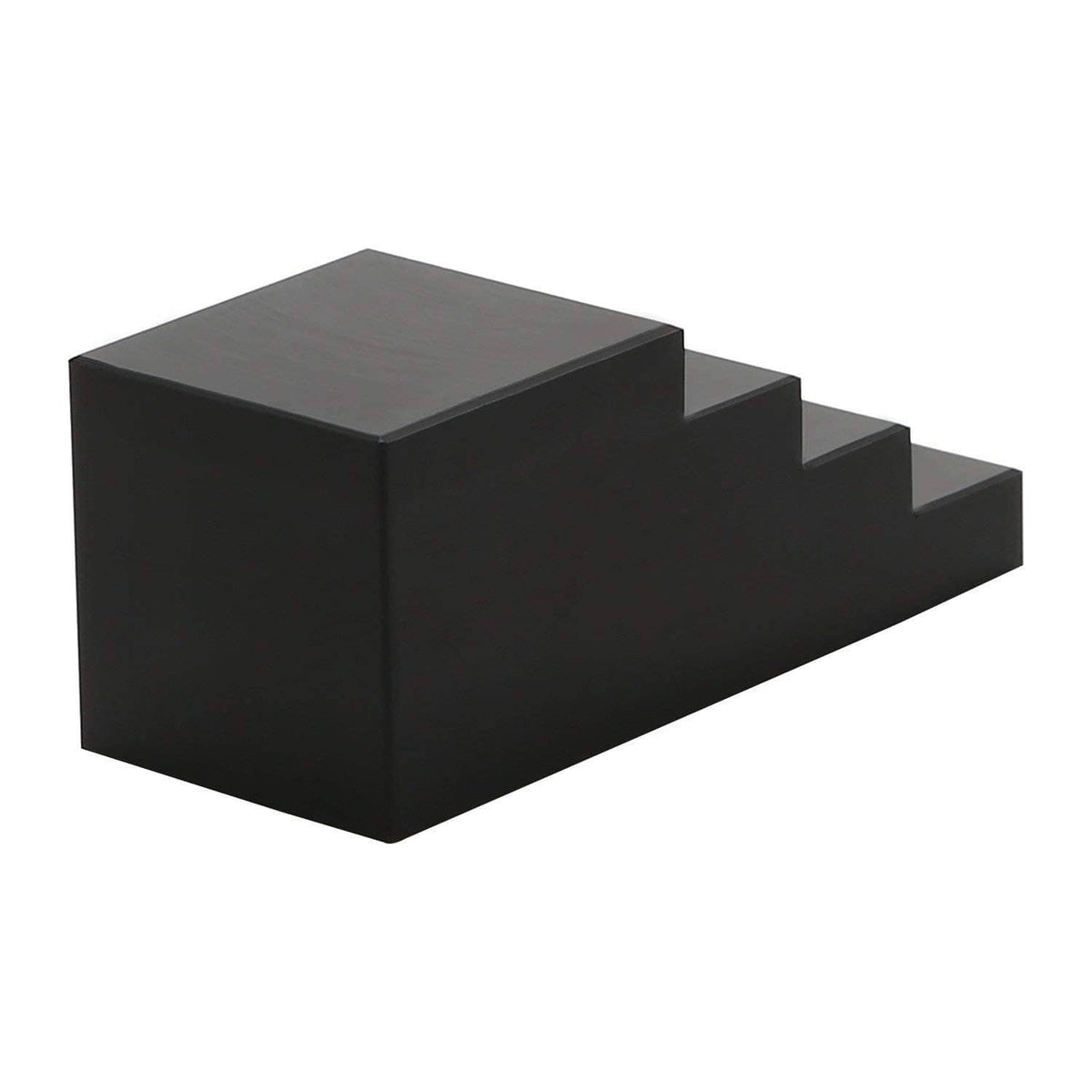 Black stepped locking tool side view with three raised steps