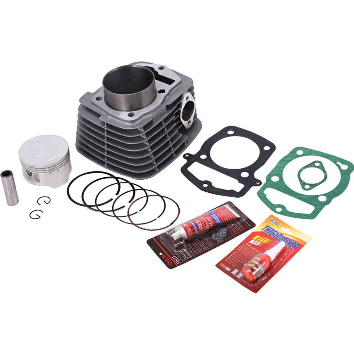 RivetOak Cylinder Piston Gasket Top End Kit Set For Honda CRF230F 2003-2019 67mm Big Bore