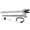 Attwood adjustable transom saver bar with mounting hardware and straps, composite build