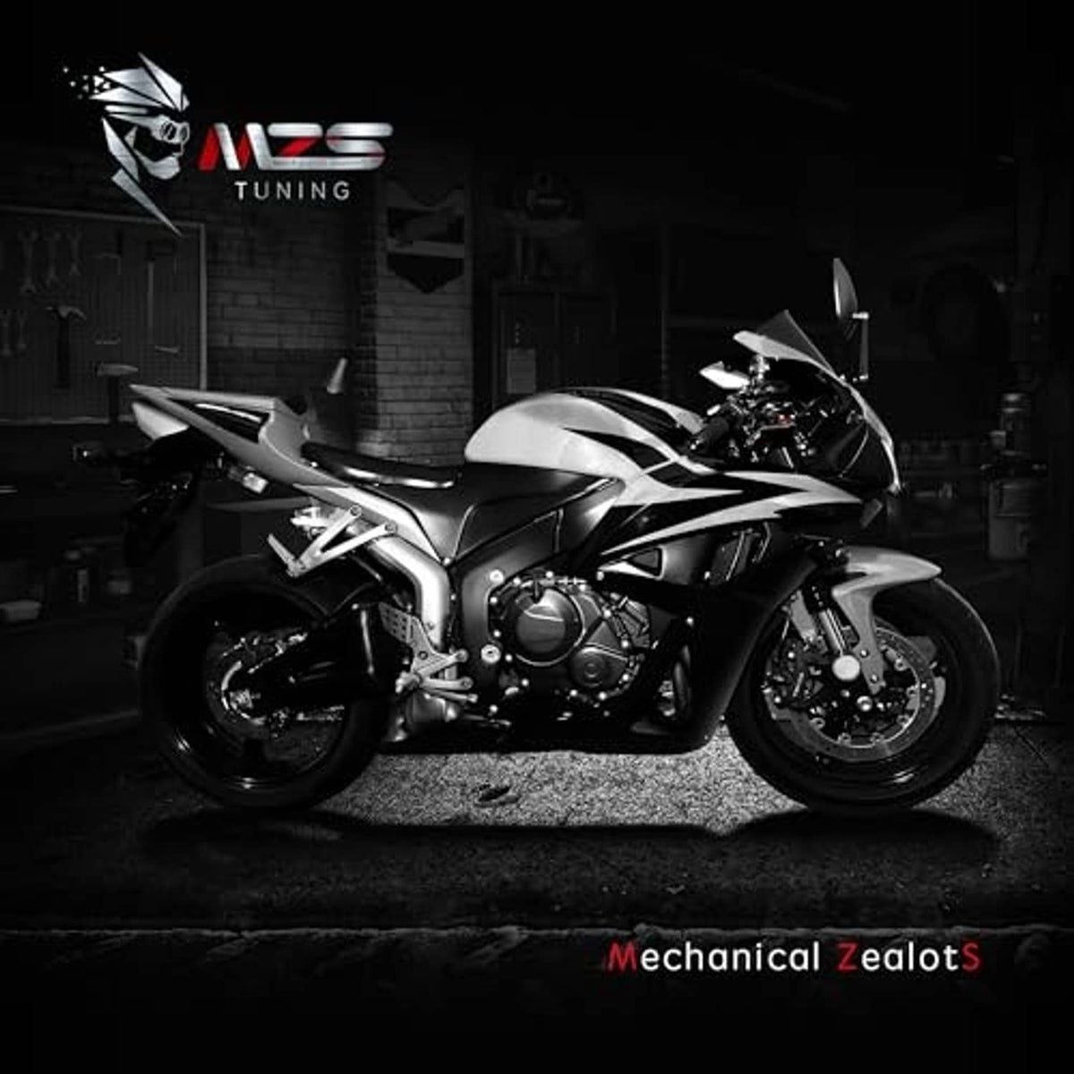 Motorcycle featuring installed black and silver brake and clutch levers with red accents