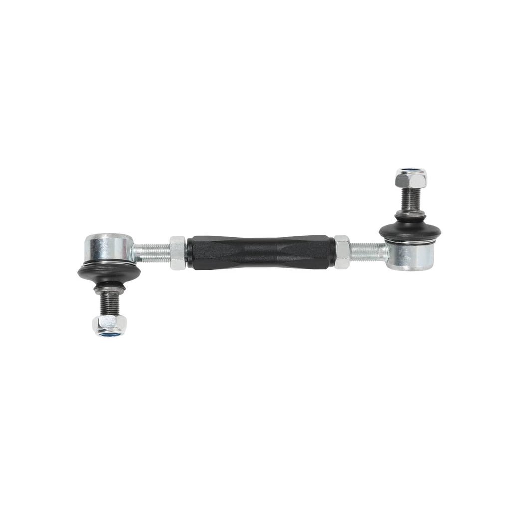 Front link rod with black bushing ends and chrome ball joint hardware