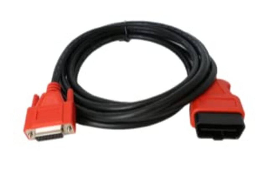 IMclean 9 ft OBD2 cable: red plug ends on a black cable