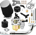 Black cylindrical air filter with silver end and ribbed mesh, part of stage kit