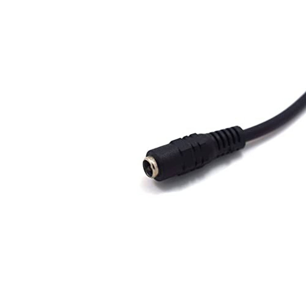 DC barrel plug end connector for the power adapter cable