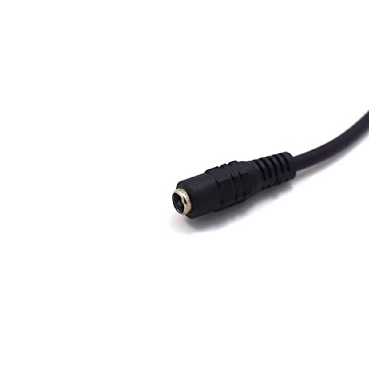 DC barrel plug end connector for the power adapter cable