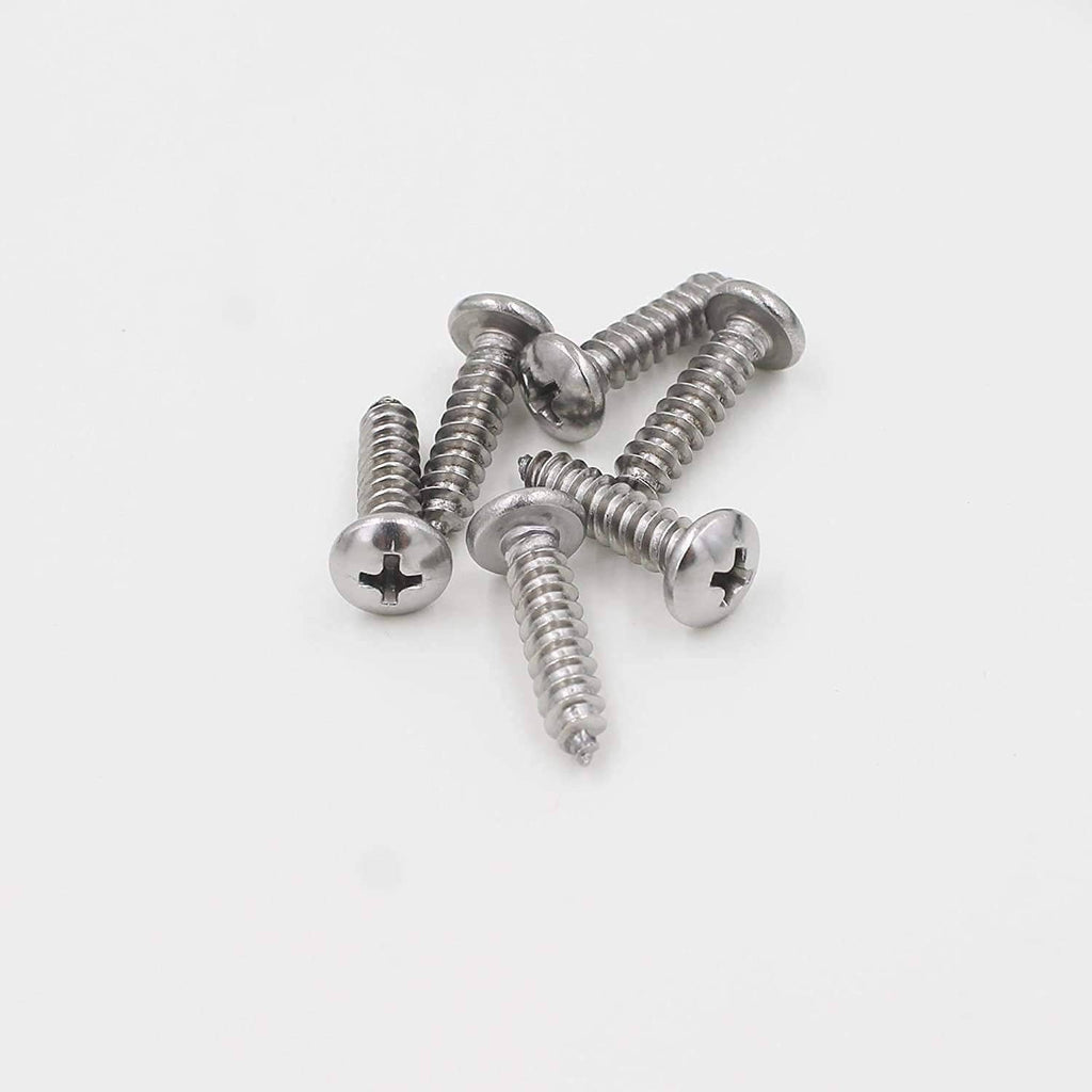 Stainless steel mounting screws for rod strap holder