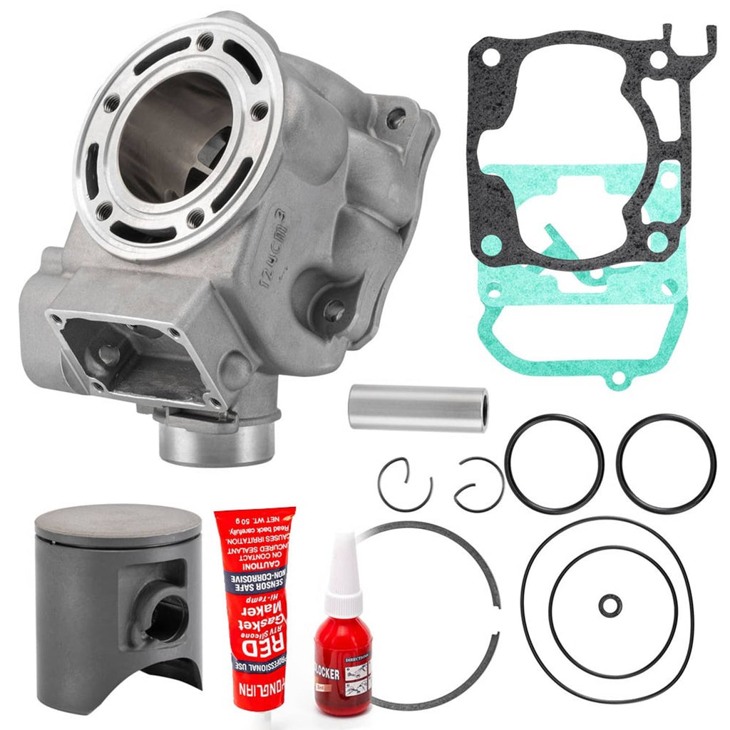 RivetOak For 2005-21 Yamaha YZ125 YZ 125 54mm Bore Cylinder Top End Piston Kit w/ Gasket