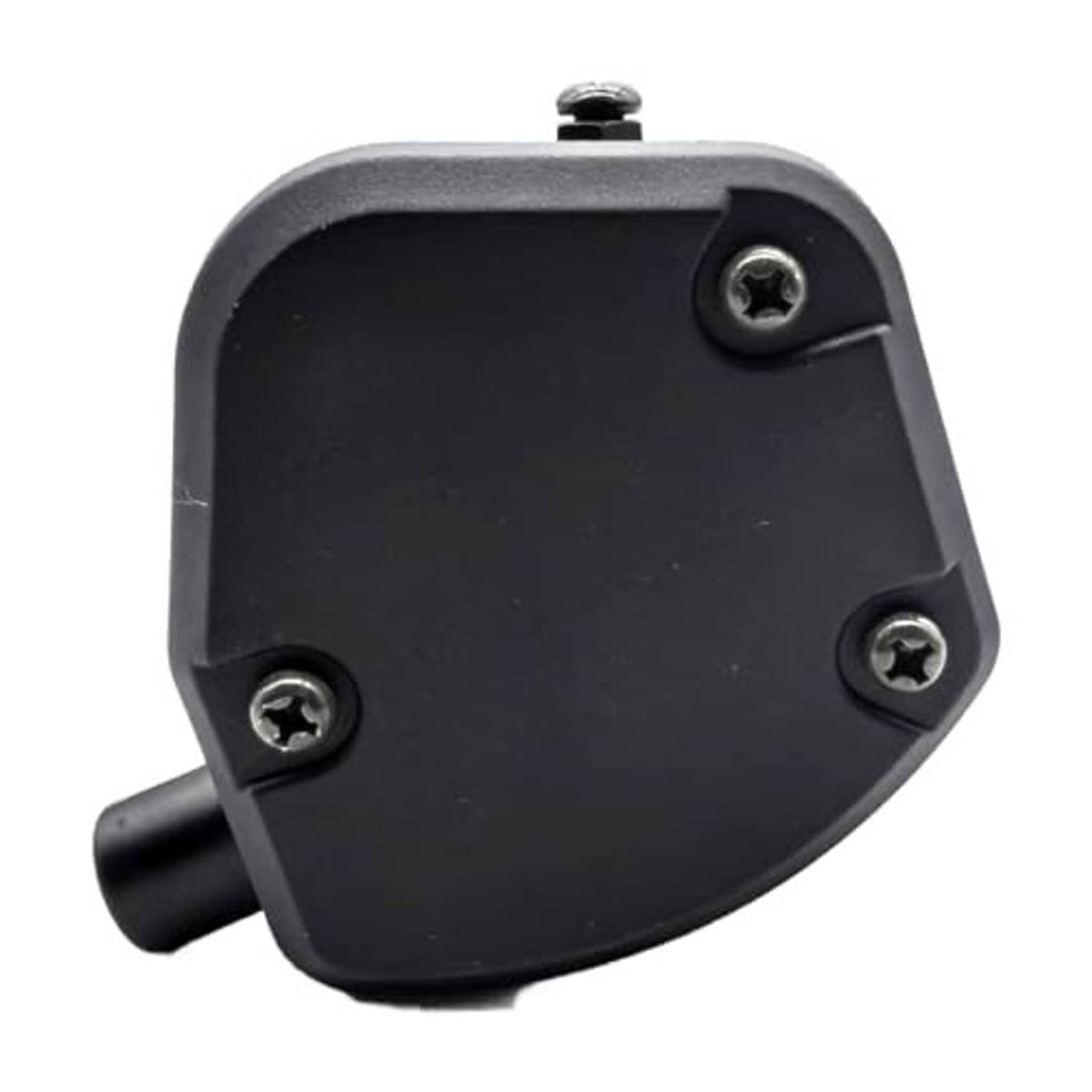 Thumb throttle control lever assembly, black back cover with mounting screws