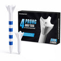 4-prong golf tees with white heads and blue-striped shafts; boxed 170-pack set