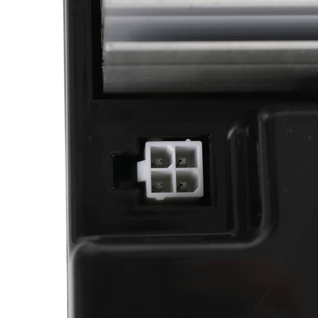 Black standby controller terminal block with multi-pin connector
