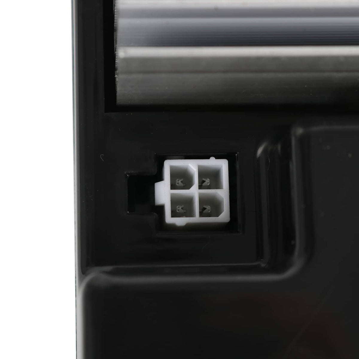 Black standby controller terminal block with multi-pin connector